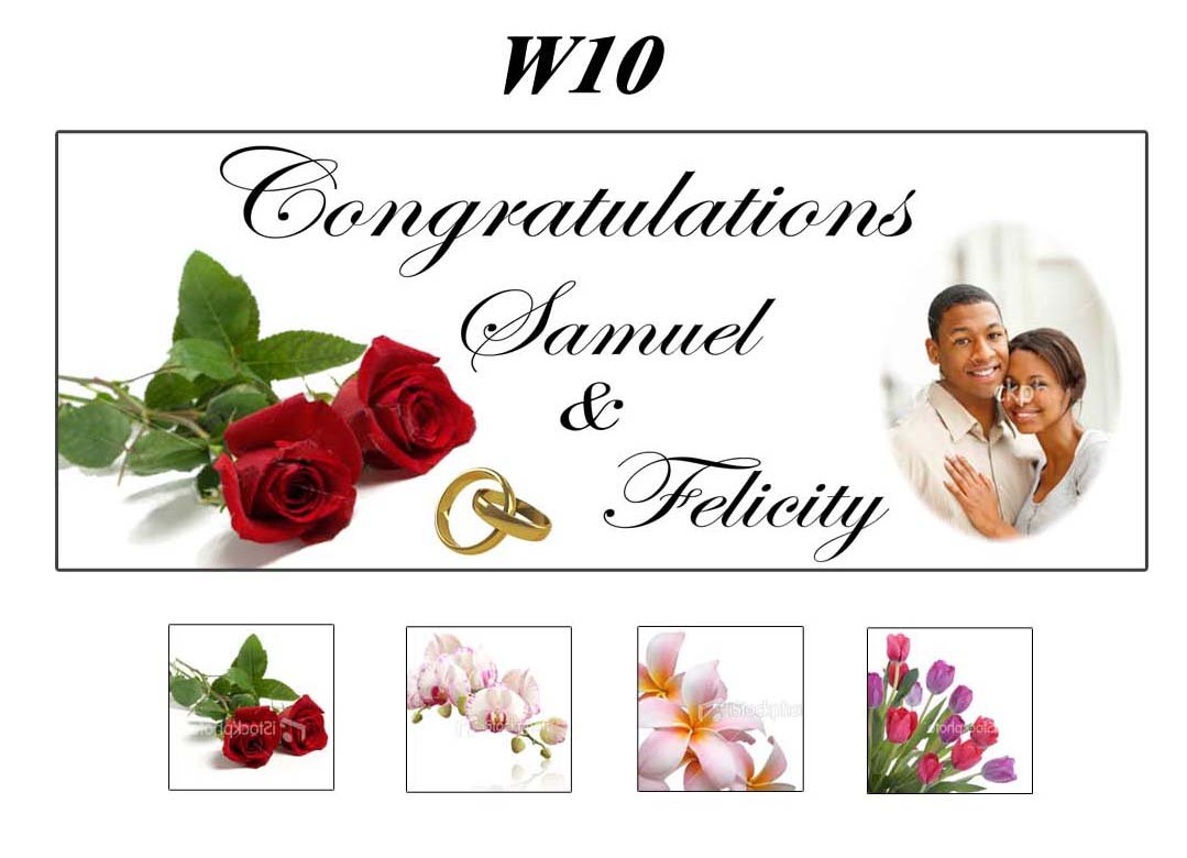 Wedding Banner W10
