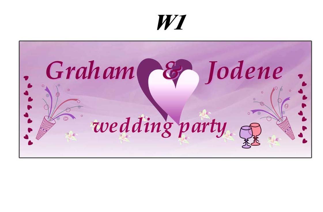 Wedding Banner W1