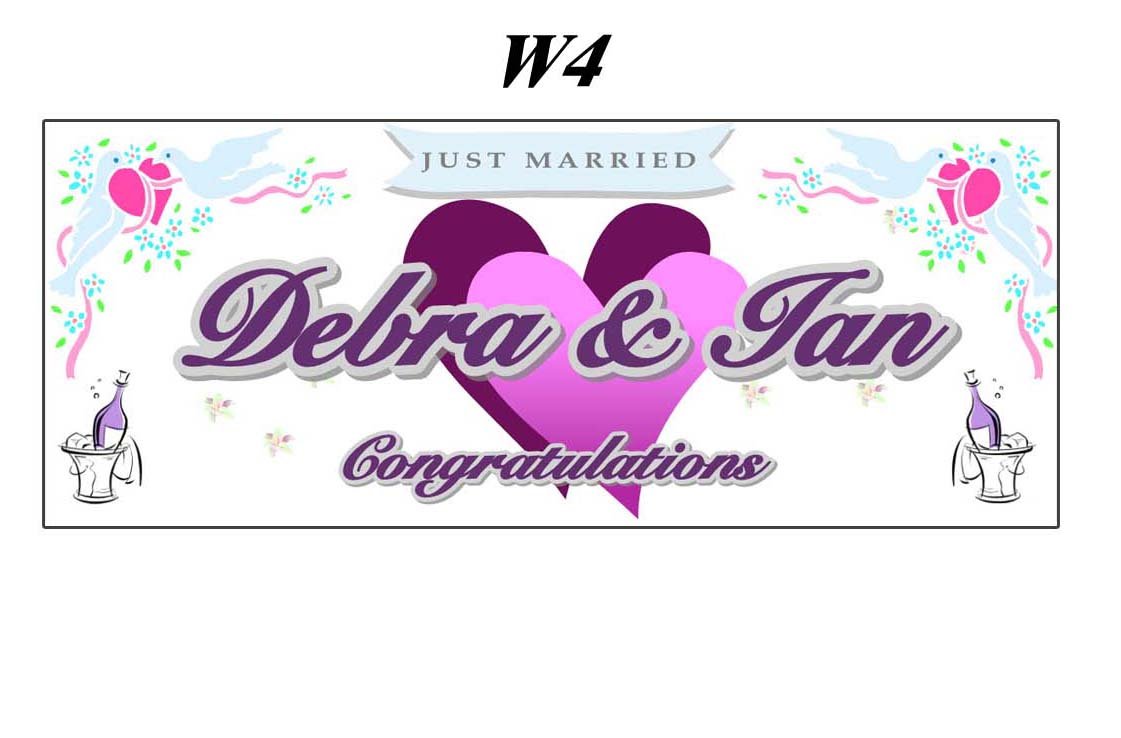 Wedding Banner W4