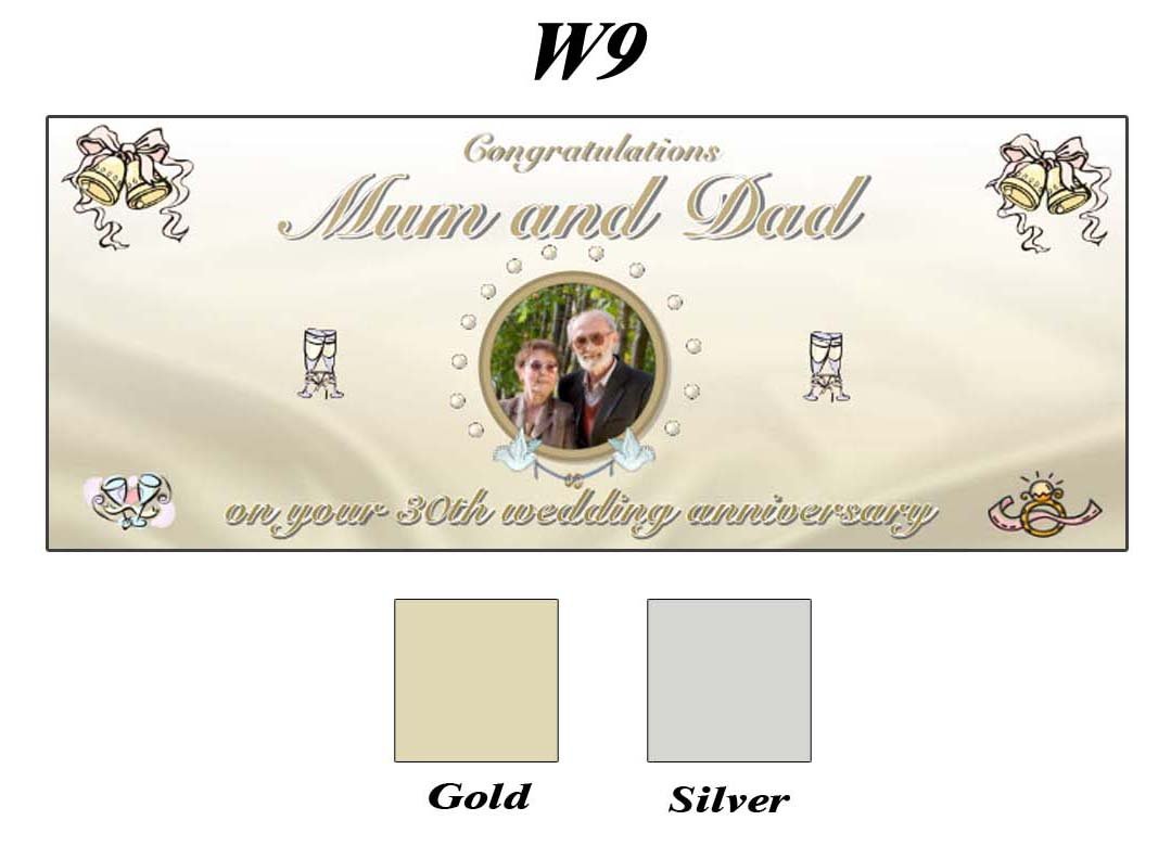 Anniversary Banner W9