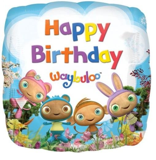 Waybuloo Happy Birthday Foil Balloon