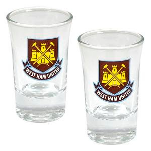 West Ham FC Shot Glasses