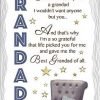 For A Special Grandad Ceramic Plaque