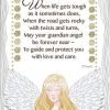 Guardian Angel Ceramic Plaque