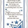 For A Special Son Ceramic Plaque