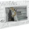 Mr & Mrs Photo Frame