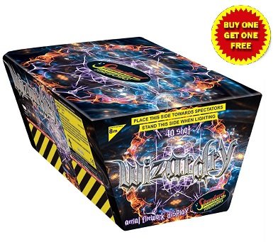 Wizardry Roman Candle Cake