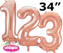 Rose Gold Numbers