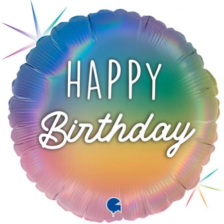 Happy Birthday Standard Foil Balloon