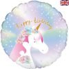 Unicorn Pastel Birthday Foil Balloon