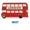 London Metal Bus Magnet