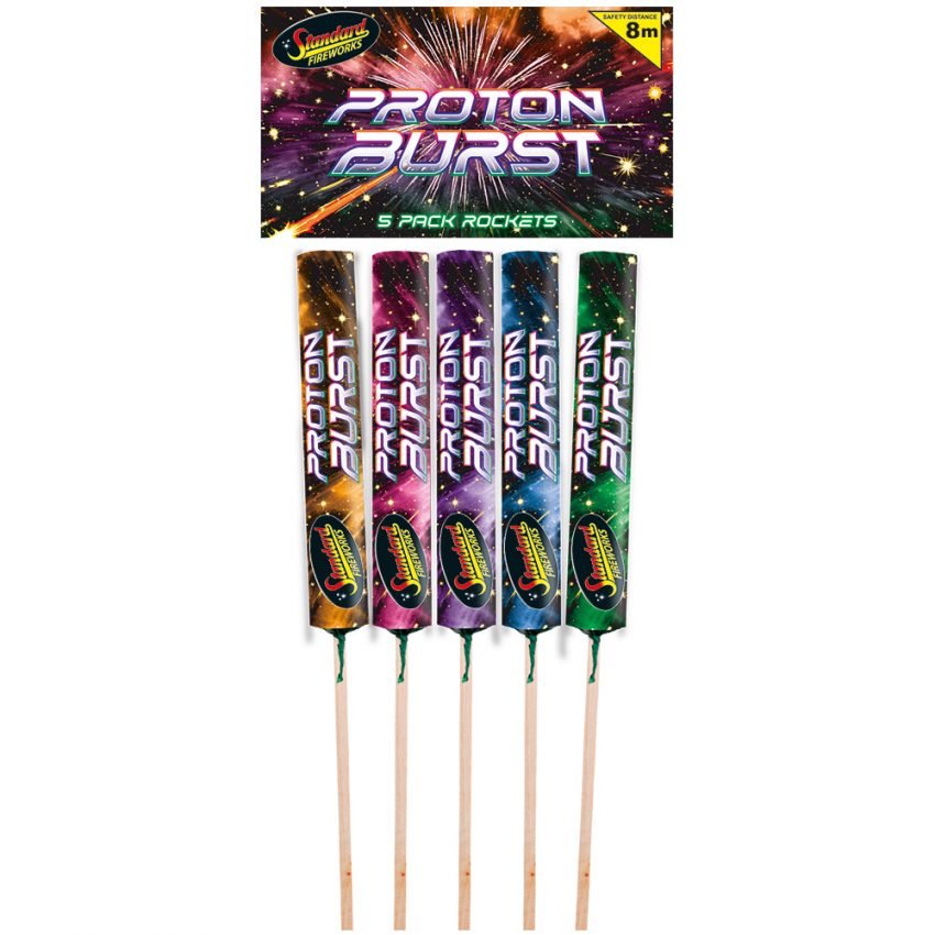 Proton Burst Rockets Fireworks