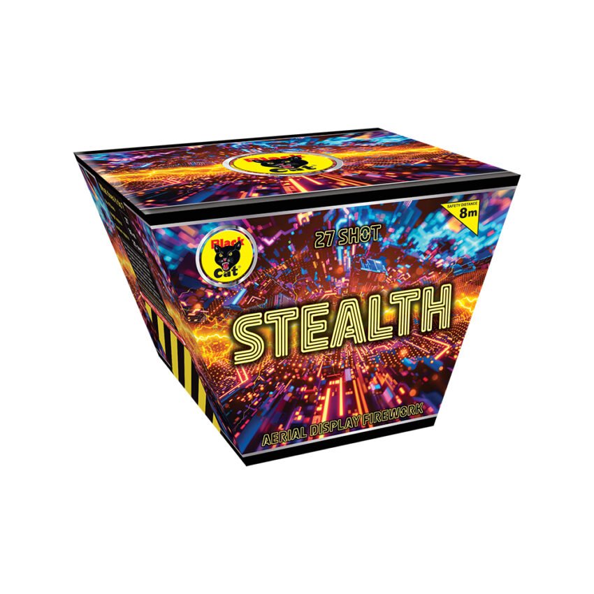 Stealth Roman Candle Cake